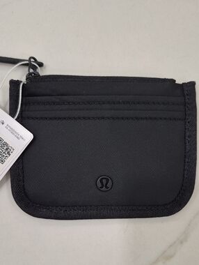 Lululemon Black Card Case/ Wallet- Brand New With Tags